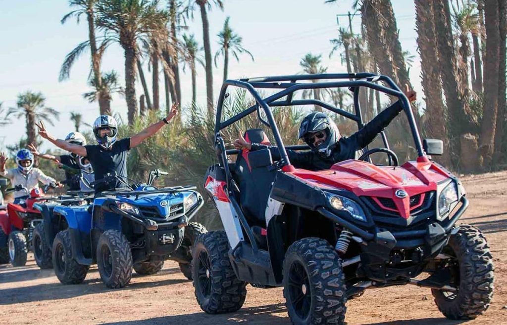 Activités à Marrakech buggy palmeraie